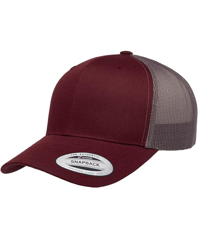 Mrlahat 6606 Yupoong Classics Retro Trucker Cap with Black Bandana