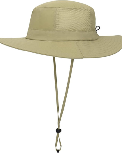 SILOZHEY UPF 50+ Bucket Hat Lightweight Water Repellent Breathable for Beach Sun