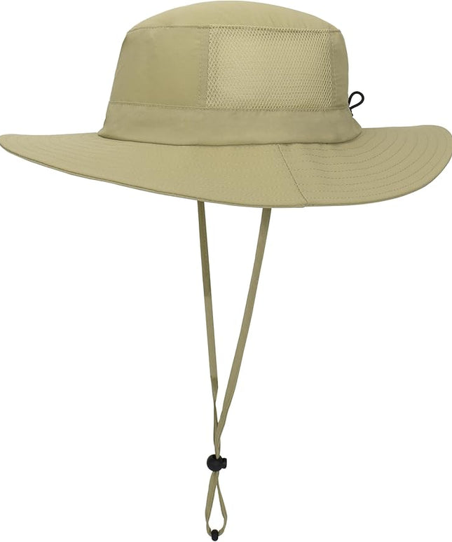 SILOZHEY UPF 50+ Bucket Hat Lightweight Water Repellent Breathable for Beach Sun