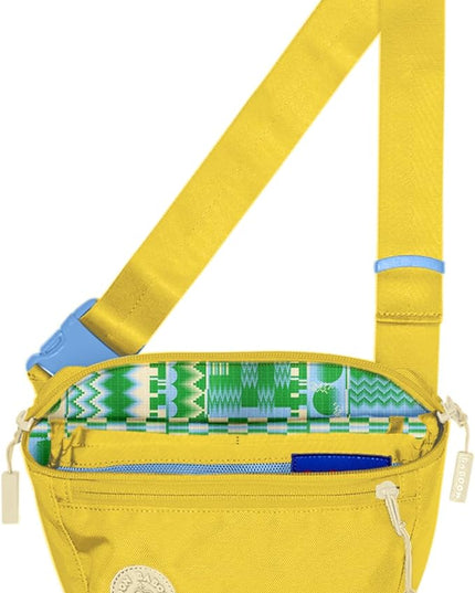 Baboon to the Moon Fanny Pack - Trendy, Compact, Water-Repellent Waist Bag in Multiple Colors and Sizes for Men and Women (Amber, Full Size (3L))