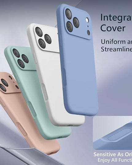 FireNova Magnetic for iPhone 17 Pro Max Case, Compatible with MagSafe, [Integrated Silicone Camera Control Button] [Camera Protection] Anti-Scratch Microfiber Lining Phone Case, 6.9", Light Blue