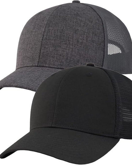 CYGTE XXL Plus Size Trucker Hat Snapback Baseball Cap- Big Head Fit Up to Size 8 Men's Mesh-Back Ball Cap