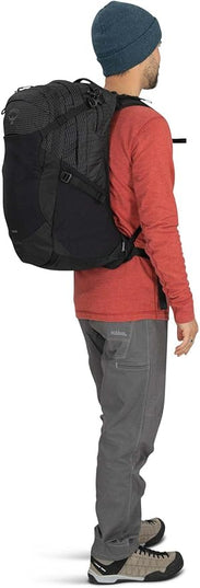 Osprey Tropos Laptop Backpack, Tungsten Soundwave/Grey Heather