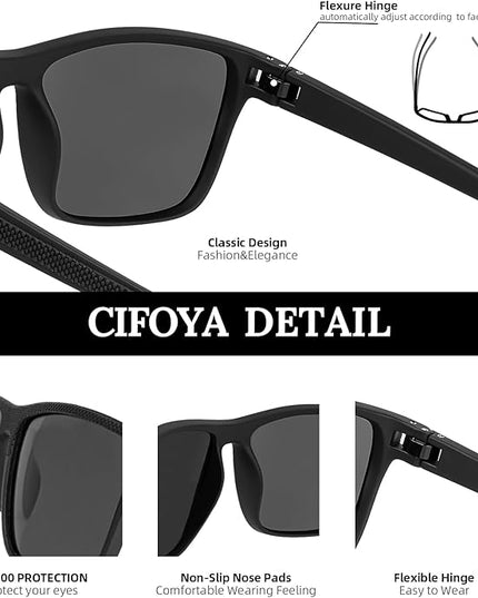 Sunglasses-Men Polarized Mens Sunglasses: Classic Women Sun Glasses UV Protection for Fishing Driving Golf