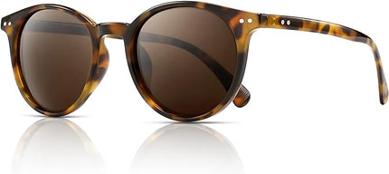 SUNGAIT Classic Vintage Round Polarized Sunglasses for Women Men Retro Style UV400