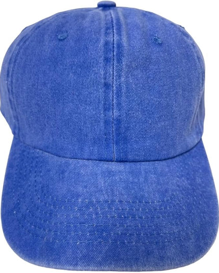 Roytrense Unisex 100% Cotton Washed Low Profile Dad Hat - Adjustable Baseball Cap for Outdoor Activities