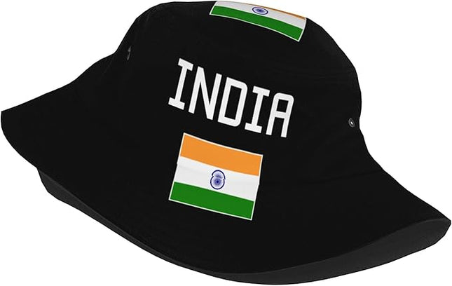 Funny Flag Bucket Hat for Men Women, Fisherman Hats Packable Fashion Sun Cap for Travel Outdoor Beach Boys Girls