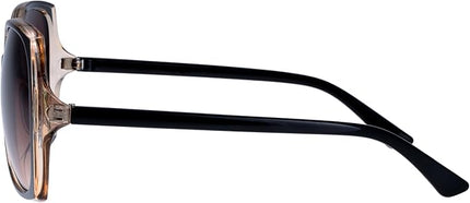 The Fresh Women's Oversized Square Jackie O Cat Eye Hybrid Butterfly Fashion Sunglasses - Exquisite Packaging