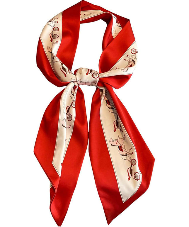 Purse Scarf For Handbags Head Scarves For Women's Hair Bags Scarfs Long Skinny Scarves Fashion Silky