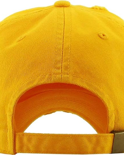 KBETHOS Vintage Washed Distressed Cotton Dad Hat Baseball Cap Adjustable Polo Trucker Unisex Style Headwear