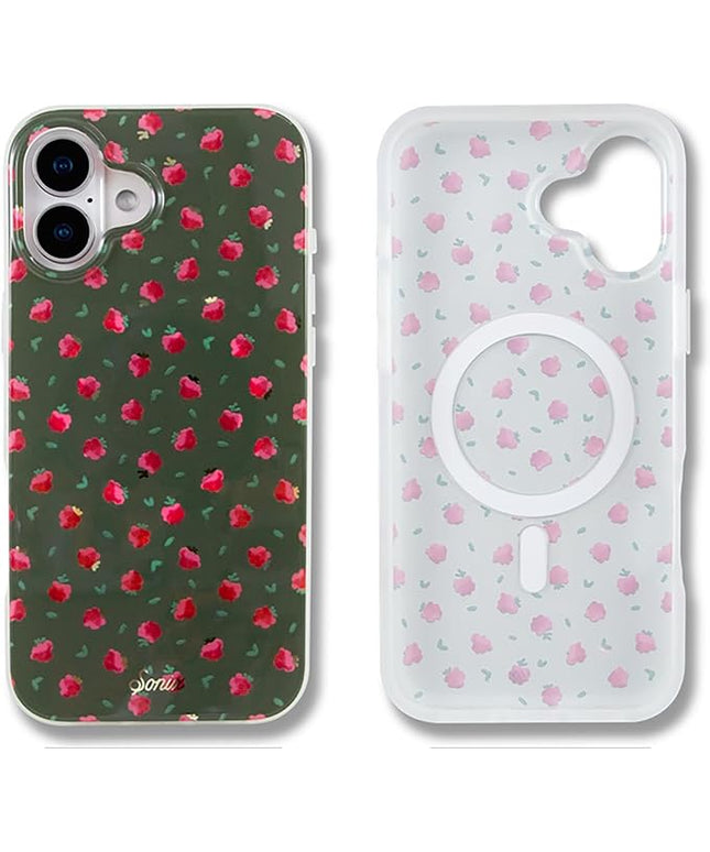 Sonix Case for iPhone 16 Plus | Compatible with MagSafe | 10ft Drop Tested | Raspberry Delight