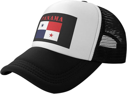 Cute Flag Baseball Cap for Men Women Mesh Trucker Hat Adjustable Patriotic Snapback Baseball Hat for Sports Running