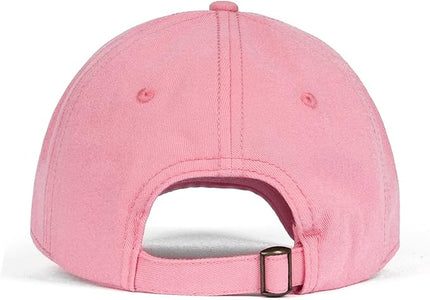 Zylioo XL XXL Oversize Baseball Cap, 100% Cotton Adjustable Dad Hat for Big Heads 23.5"-25.5", Soft Crown Large Size Cap