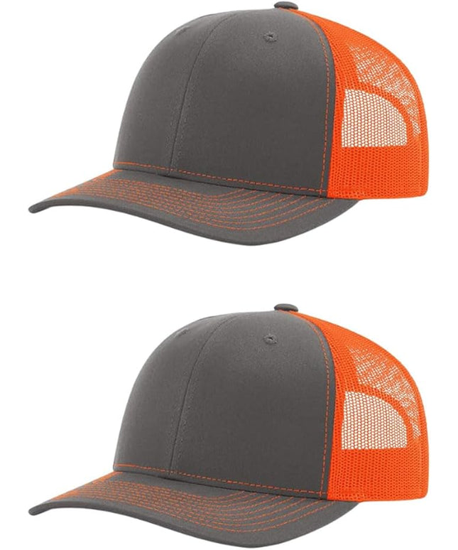 Richardson 112 Classic Six-Panel Adjustable Snapback Trucker Cap | Bulk Packs Available