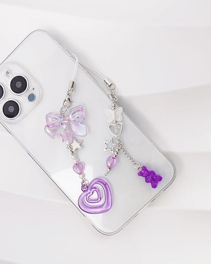 Cute Y2K Phone Charm Aesthetic Phone Charms Accessories Cute PhoneLanyard String for Bag Purse Backpack Airpods Pendants Decor