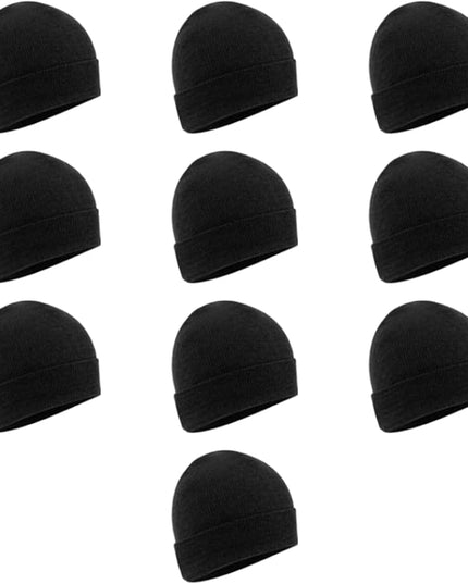 Trail Maker 10 Pack Winter Hats | Bulk Beanies Wholesale Winter Hats for Men, Women, Teens
