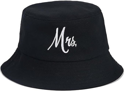 XYIYI Fashion Embroidery Bucket Hat Cotton Beach Fisherman Hats for Women Girls
