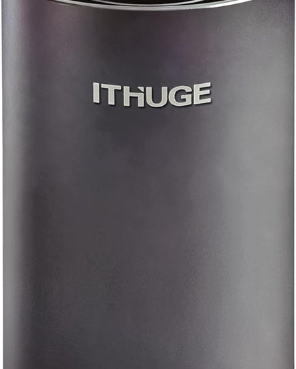 Waterless Essential Oil Diffuser, Premium Aluminum Alloy, Battery Operated Portable Nebulizer, 20mL Empty Bottle, 3 Mist Levels & 3 Countdown Timers for Home, Car, Office - Black (E200B)