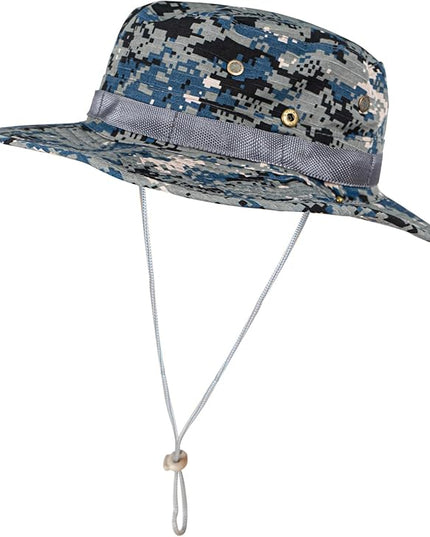 Sun Hats for Men Women Boonie Hat UPF 50+ Bucket Hat Wide Brim UV Protection Fishing Hiking Safari Outdoor Hats