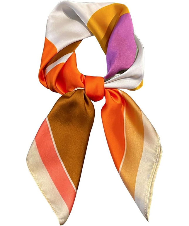 Satin Bandana Headscarf for Women Silky Hair Scarves for Fashion Lightweight