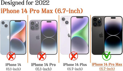 Magnetic for iPhone 14 Pro Max Case Cute Stripes Phone Case, Shockproof Slim TPU and Hard PC Protective Phone Cover Compatible with MagSafe Designed for Women Girls, Emerald Green