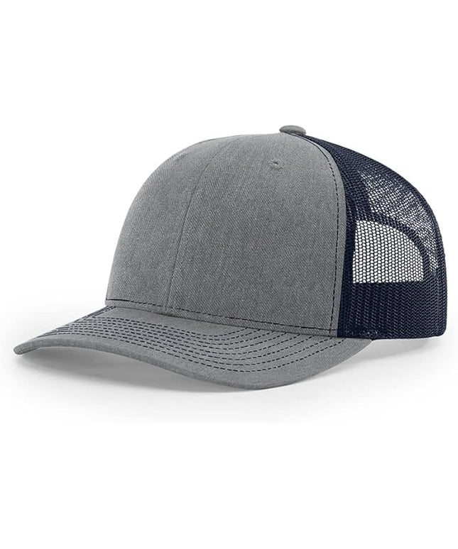 Richardson 112 Classic Six-Panel Adjustable Snapback Trucker Cap | Bulk Packs Available