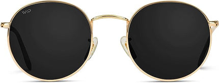 WearMe Pro - Reflective Lens Round Trendy Sunglasses