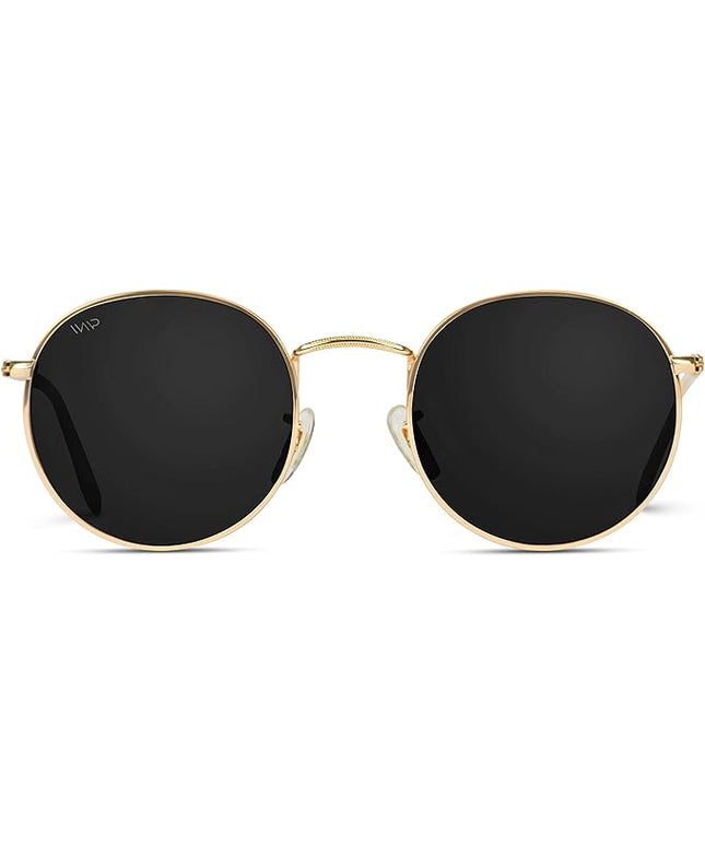 WearMe Pro - Reflective Lens Round Trendy Sunglasses