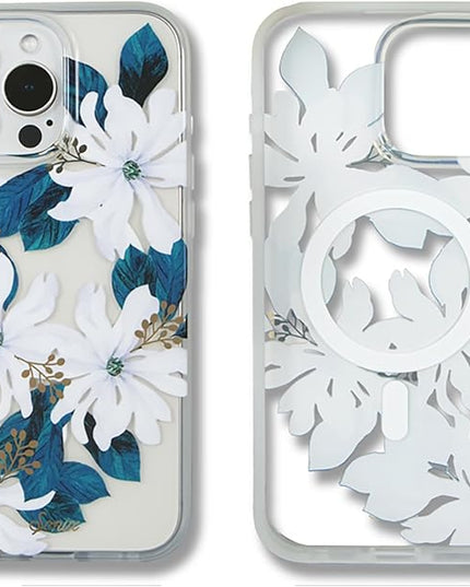 Sonix Case for iPhone 16 Pro Max | Compatible with MagSafe | 10ft Drop Tested | Delilah Flower
