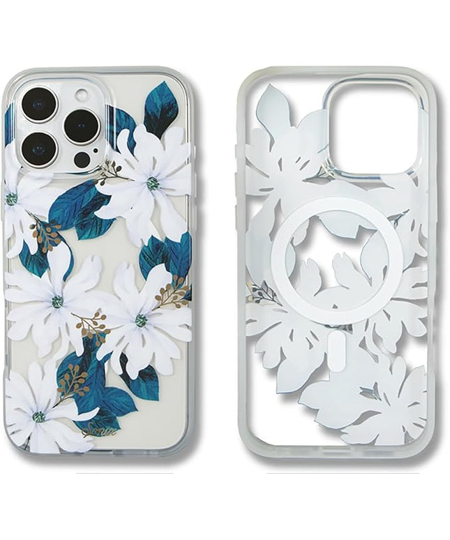Sonix Case for iPhone 16 Pro Max | Compatible with MagSafe | 10ft Drop Tested | Delilah Flower