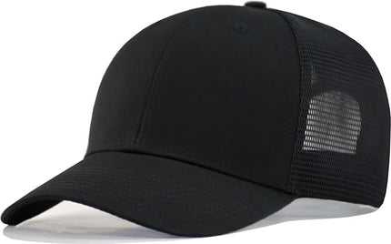 TSSGBL M, L, XL, XXL Snapback Trucker Hats Baseball Caps Adjustable Blank Mesh Back Ball Caps for Men Women