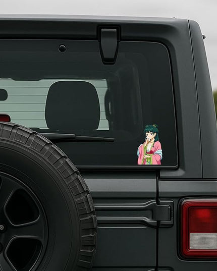 The Court Herbalist Diaries MaoMao Jinshi Anime Manga Decal Stickers for Cars Laptop Skateboard Wall Decor UV Resistant (MaoMao Testing)