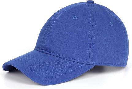 Zylioo XL XXL Oversize Baseball Cap, 100% Cotton Adjustable Dad Hat for Big Heads 23.5"-25.5", Soft Crown Large Size Cap