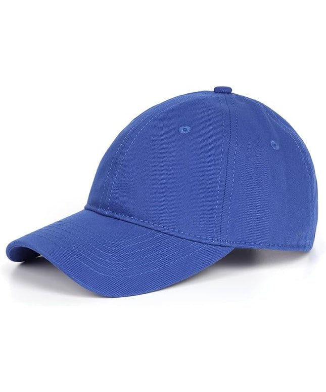 Zylioo XL XXL Oversize Baseball Cap, 100% Cotton Adjustable Dad Hat for Big Heads 23.5"-25.5", Soft Crown Large Size Cap