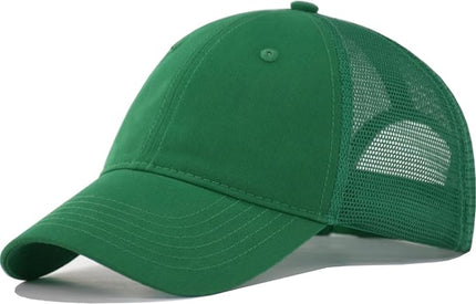 Comfy Vintage Trucker Baseball Hat- M/L/XL/XXL Women Men Unstructured Washed Dad Cap | Snapback | Soft Crown | Soft Mesh