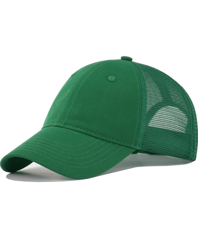 Comfy Vintage Trucker Baseball Hat- M/L/XL/XXL Women Men Unstructured Washed Dad Cap | Snapback | Soft Crown | Soft Mesh