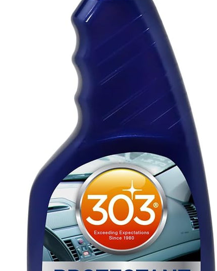 303 Products Automotive Protectant Spray - Helps Prevent Fading & Cracking, Repels Dust, Lint & Staining, Superior UV Protection & Restores Lost Color, Exterior & Interior Car Cleaning Supplies 16oz