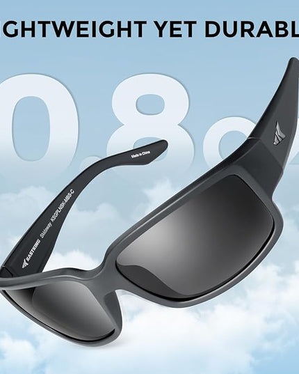 KastKing Skidaway Polarized Sport Sunglasses for Men and Women,Ideal for Driving Fishing Cycling and Running,UV Protection