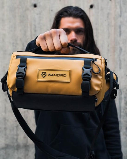 WANDRD ROGUE V1 6L Sling: Compact Camera Sling and Crossbody Bag with Fast Access, 3-Way Carry– Lightweight Everyday Bag Great for Travel, Photography, and Daily Use (Dallol Yellow)