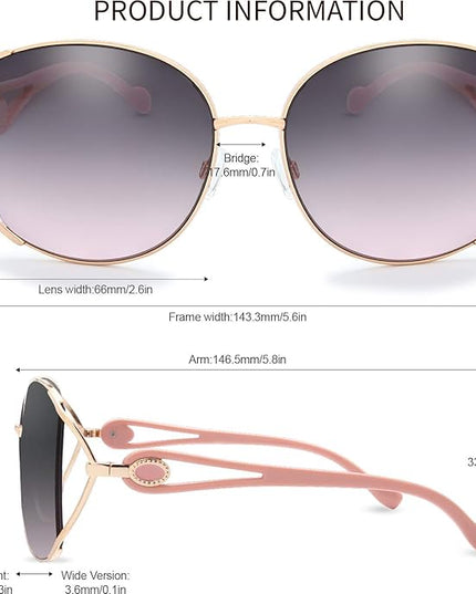 The Fresh Classic Crystal Elegant Women Beauty Design Sunglasses Gift Box