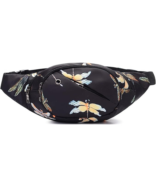 DAITET Crossbody Fanny Pack for Men&Women,Large Waist Bag & Hip Bum Bag with Adjustable Strap for Outdoors Workout Traveling Casual Running Hiking Cycling