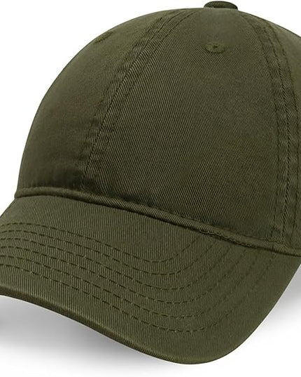 CHOK.LIDS Everyday Premium Dad Hat Unisex Cotton Baseball Cap for Men and Women Adjustable Lightweight Polo Style Curved Brim