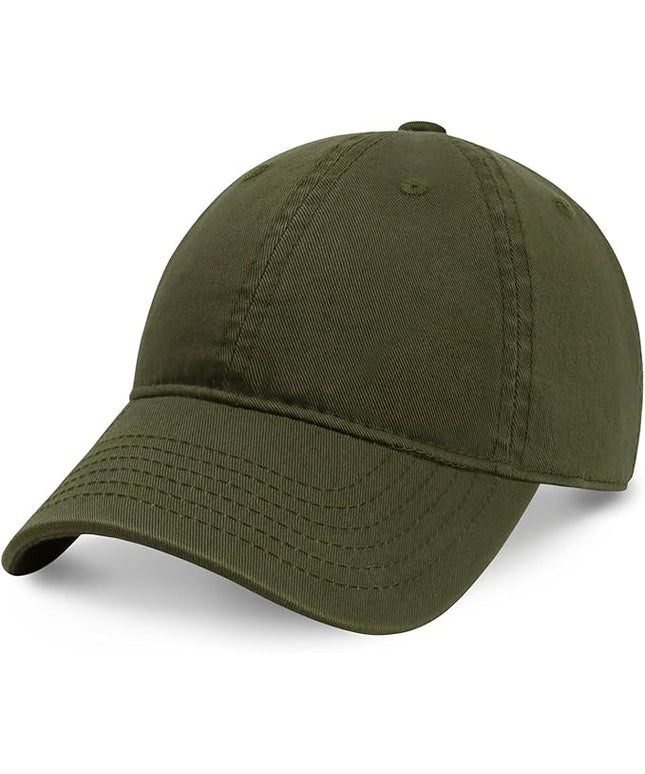 CHOK.LIDS Everyday Premium Dad Hat Unisex Cotton Baseball Cap for Men and Women Adjustable Lightweight Polo Style Curved Brim