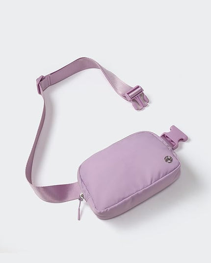Pander Unisex Belt Bag Fanny Pack for Women with Adjustable Strap, Small Waist Pouch for Workout Running Traveling Hiking
