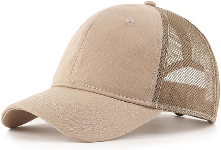 Zylioo XL XXL Oversize Baseball Cap, 100% Cotton Adjustable Dad Hat for Big Heads 23.5"-25.5", Soft Crown Large Size Cap
