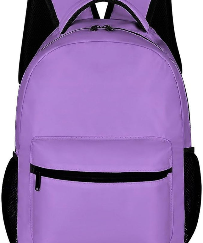 Fashion Lavender Backpack Lightweight Large Capacity Laptop Daybag for Travel Work