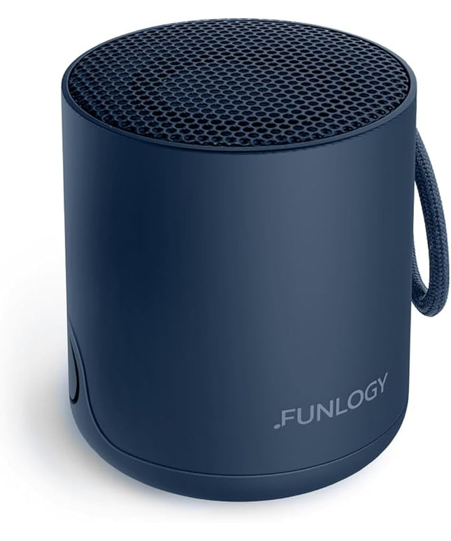 Portable Mini2 Bluetooth Speaker, Wireless Portable Speaker with Deep Bass, IPX7 Waterproof, TWS Stereo Pairing, Built-in Mic, Small Speaker for Shower, Outdoor, Travel, Blue