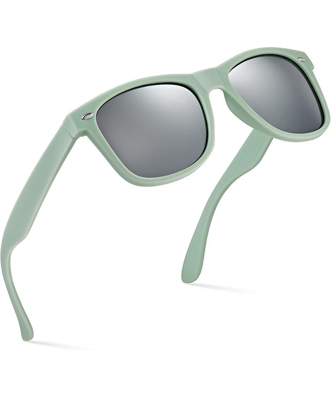 Retro Rewind Polarized Sunglasses for Men and Women - UV Protection Classic Sun Glasses