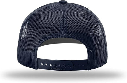 Richardson 112 Classic Six-Panel Adjustable Snapback Trucker Cap | Bulk Packs Available