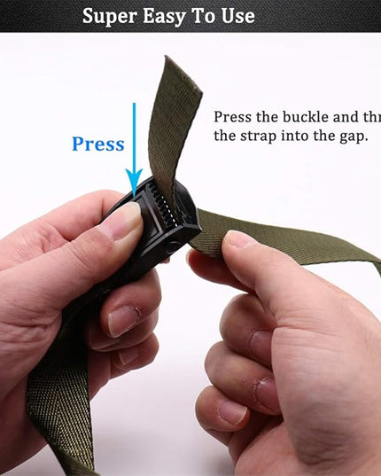 Boaton 4Pcs Tree Stand Stabilizer Straps, Hunting Gifts for Men, Tree Stand Accessories, Hunting Utility Strap for Holding Climbing Tree Stand and Backpack, Hanging Trail Cameras and Holding Gear